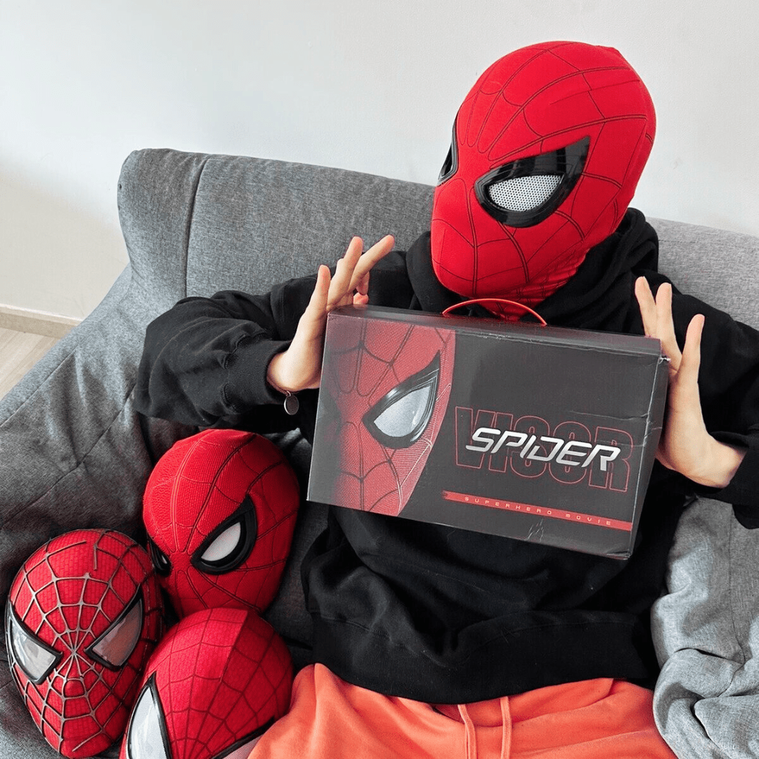 Masque Spiderman Ultra Réaliste V1.0 - Peter Parker (Tom Holland) - SPIDER MASK